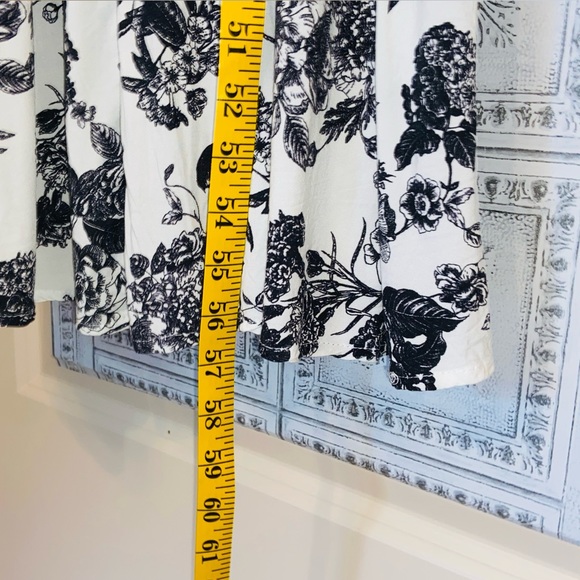 BNWT MSK Maxi Dress Beautiful Color-Block Foral Patter, SOOO Light & Comfortable - Picture 13 of 16